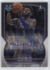 2022-23 Bowman U Chrome Prospect Mike Miles Jr #88 Auto 0a6