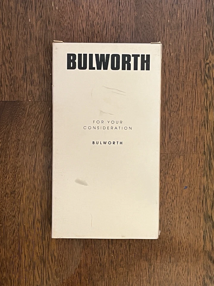 Bulworth VHS FYC Academy Screener 1998 Warren Beatty Halle Berry Foto 2 de 3