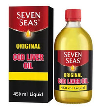 Seven Seas Original Cod Liver Oil Vitamin Liquid 450 ml