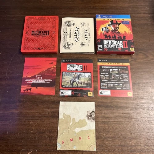 Red Dead Redemption 2: Ultimate Edition (PlayStation 4) Complete - Authentic