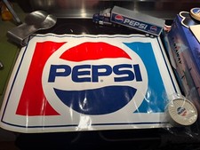 Pepsi Decal Sticker New Old Stock 24x17 Pepsi Cola Vintage
