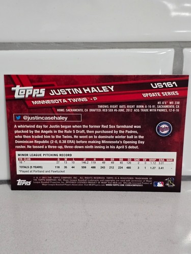 2017 Topps Update Series US1-US180 You Pick! - Picture 301 of 331