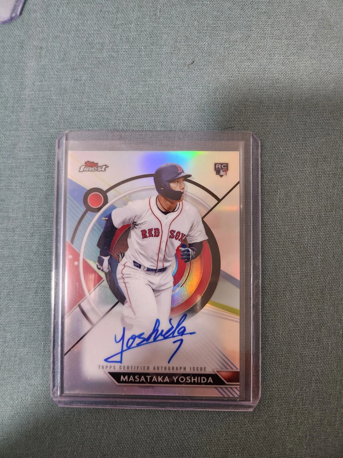 2023 topps finest masataka yoshida auto