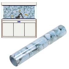 Aquarium Poster Self Adhesive 3D PVC Fish Tank Background Decoration