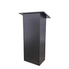 Black Wood Podium Church Pulpit School Lectern Conference Debate Stand23X15X44"