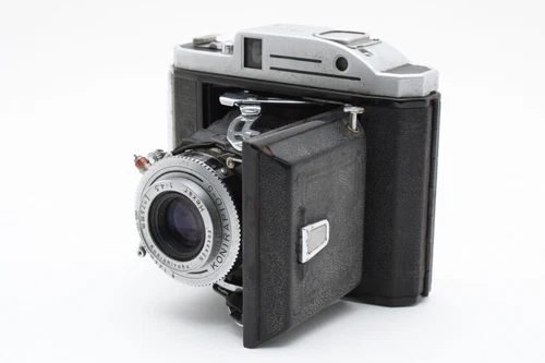 KONICA PEARL II Rangefinder 6x4.5 Hexar film camera 75mm [Excellent] From JAPAN