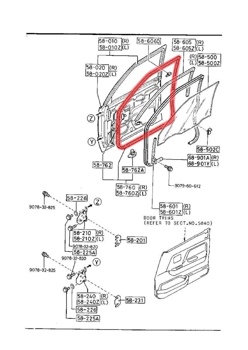 77-80 for Mazda Familia 323 GLC GL FA FA4 5D RWD 4 door