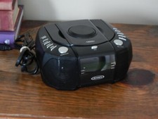 Jensen JCR-310 AM/FM Stereo Dual Alarm Clock Radio with Top Loading CD Player