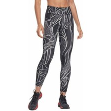 Image of Reebok Lux Perform Mid Rise Womens Long Training Tights