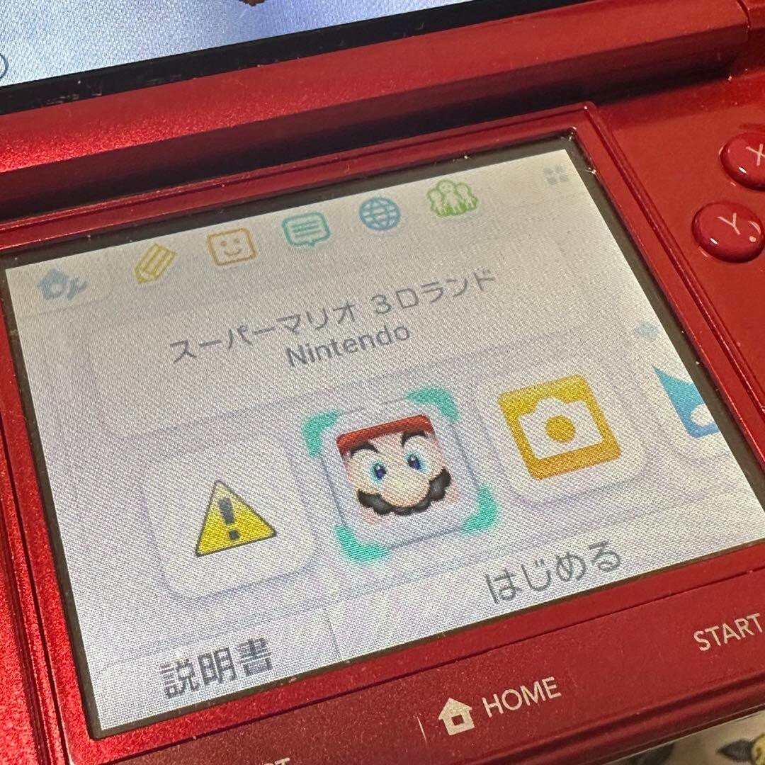 ニンテンドー3DS - Nintendo 3DS LL レッドと3Dマリオランド Amazon.com: New Nintendo 3dsll Metallic Red : Video Games