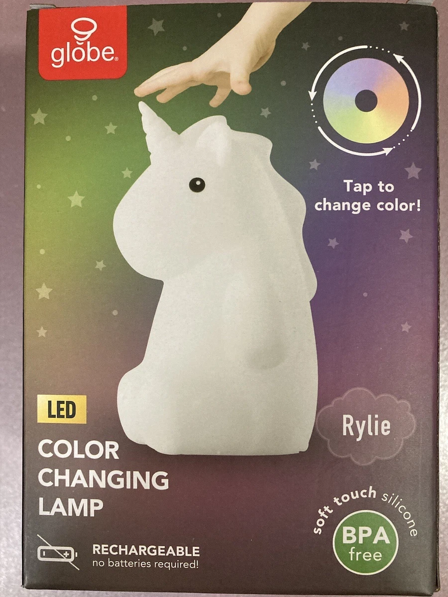 Globe Silicone Color Changing Lamp LED Limited Edition Rylie NEW