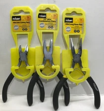 Rolson Mini Side Cutters/Combination Pliers/& Mini Long Nose Pliers