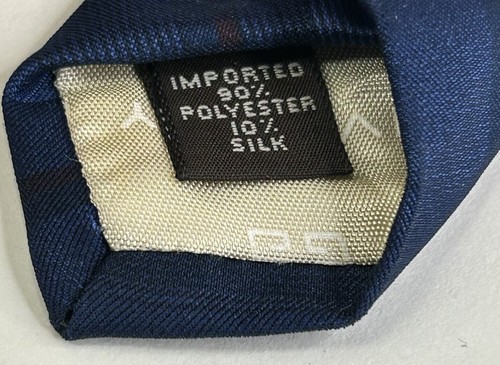 Vintage Givenchy Monsieur Men’s Designer Blue Striped Tie - Picture 4 of 7
