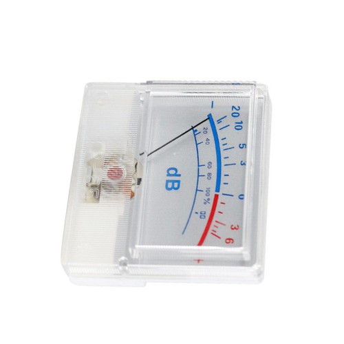 White Panel High-Precision Audio Power Amplifier VU Meter DB Level Header - Picture 3 of 6