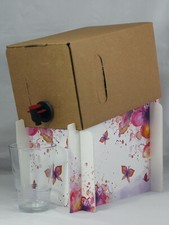 Bag in Box - Ausschankst&auml;nder mit Motiv bedruckt, St&auml;nder f&uuml;r 5 L Saft-Box
