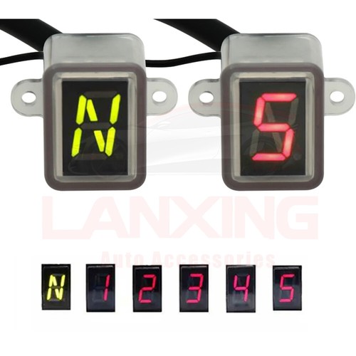 5 6 Speed Display Neutral Gear Indicator Display Off-road Motorcycle Universal - Picture 9 of 13