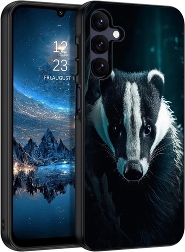 For Samsung A15 A16 S23 S24 S25 Ultra FE Shockproof smooth abstract dark badgers - 第 7/25 張圖片