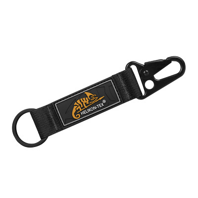 Helikon Tex Snap Hook KEYCHAIN with Logo Black, Schlüsselanhänger