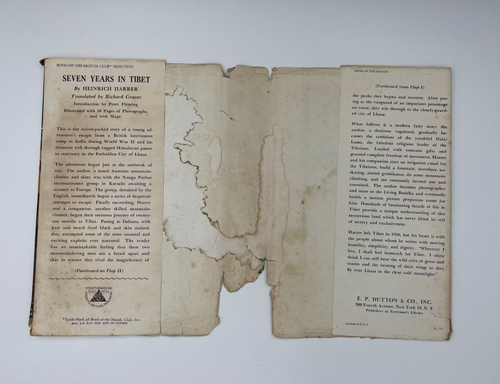 Seven Years In Tibet - Harrer (First Edition) 1953 - Original Dust Jacket - Picture 7 of 17
