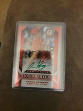 Aaron Slegers 2013 Elite Autographed 4/10