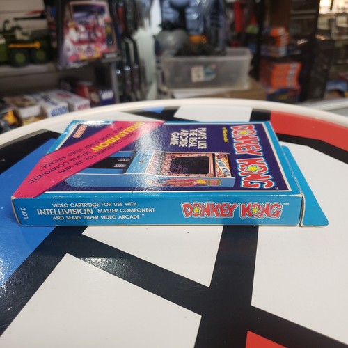 Vintage CIB 1982 Intellivision Coleco DONKEY KONG Videospiel Jump Man Mario R - Bild 5 von 6