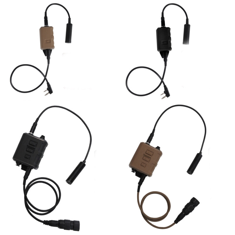 個人装備 fcs v60 ptt FMA FCS-TACTICAL V60 Dual Channel Tactical Headset PTT