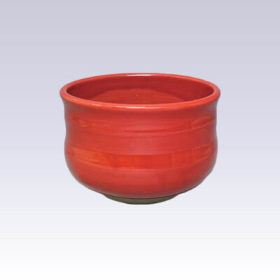 Tokoname-yaki - Matcha bowl - SEIKOU - RED GLAZE | eBay