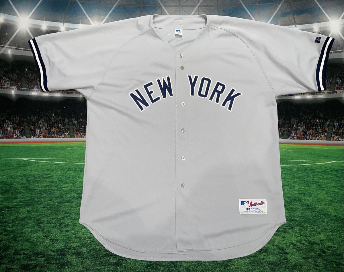 New York Yankees Russell Athletic Vintage Authentic Jersey Sz 56