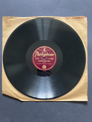 WILLIAM HANNAH 78rpm 10  canadian barn dance / eightsome reel inverlasses F3362