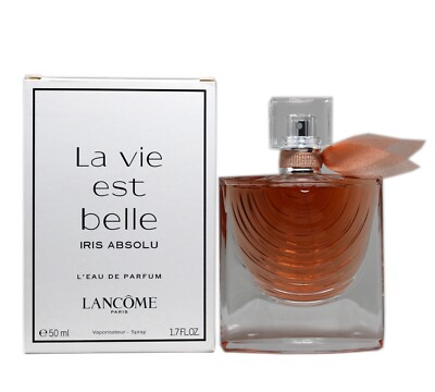 LANCOME LA VIE EST BELLE IRIS ABSOLU L' EAU DE PARFUM NATURAL SPRAY 50ML (T)