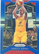 2020 Panini Prizm WNBA CANDICE DUPREE #62 BLUE PRIZM /149 FEVER