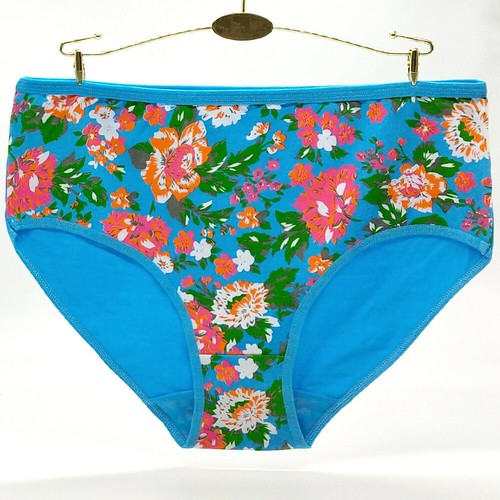 6 Pcs Women's Cotton Underwear Sexy High Cut Briefs Panties Lingerie,Size L-2XL - Picture 2 of 8