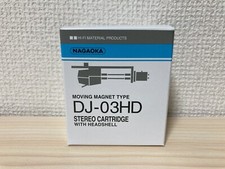 NAGAOKA cartridge DJ-03HD MM type stereo with head shell for Turntable BRAND