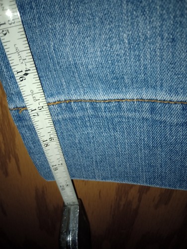 Levi Strauss & Co Low Slouch Stretch Jeans Denim Youth Size 9 JR Split Leg 17x20 - Picture 14 of 14