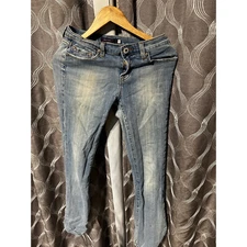 Vigoss Light Wash Denim Jeans Slim Fit Low Rise Women's Size 7