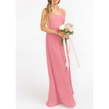 Show Me Your Mumu Women's Lauren Tie Maxi Dress Size Small $188