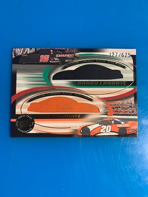 2002 Tony Stewart / Bobby Labonte Press Pass Eclipse Car Covers 127/625!!  nm-mt