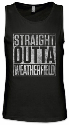 Straight Outta Weatherfield Herren Tank Top Coronation Fun The TV Street Corrie