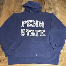 Vintage JanSport Penn State Sweatshirt Blue Hoodie Nittany Lions 90s PSU USA M L