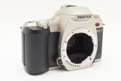 Pentax MZ-7 Body 35mm SLR Film Camera Silver Made In Japan Tested Exc 2346709 - Picture 4 of 12