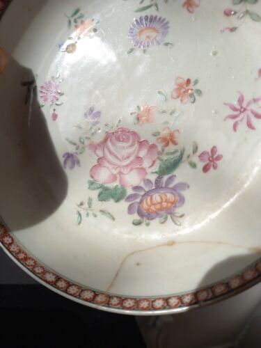 18th antique chinese porcelain plate antique chinese porcelain plate - Picture 11 of 12