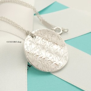 アクセサリー Tiffany & Co. notes round Tiffany & Co. Round Notes Pendant Necklace 16