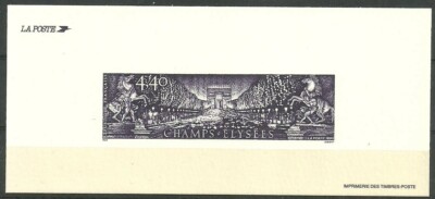 Francia. Grabado en negro sello de 1995. Campos Eliseos. Yv 2918 [R7320]