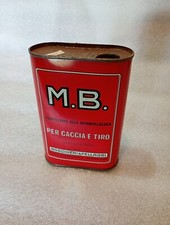 Scatola Latta Polvere Caccia