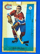 Bill Hicke RC 1959-60 Parkhurst #31 Rookie NHL