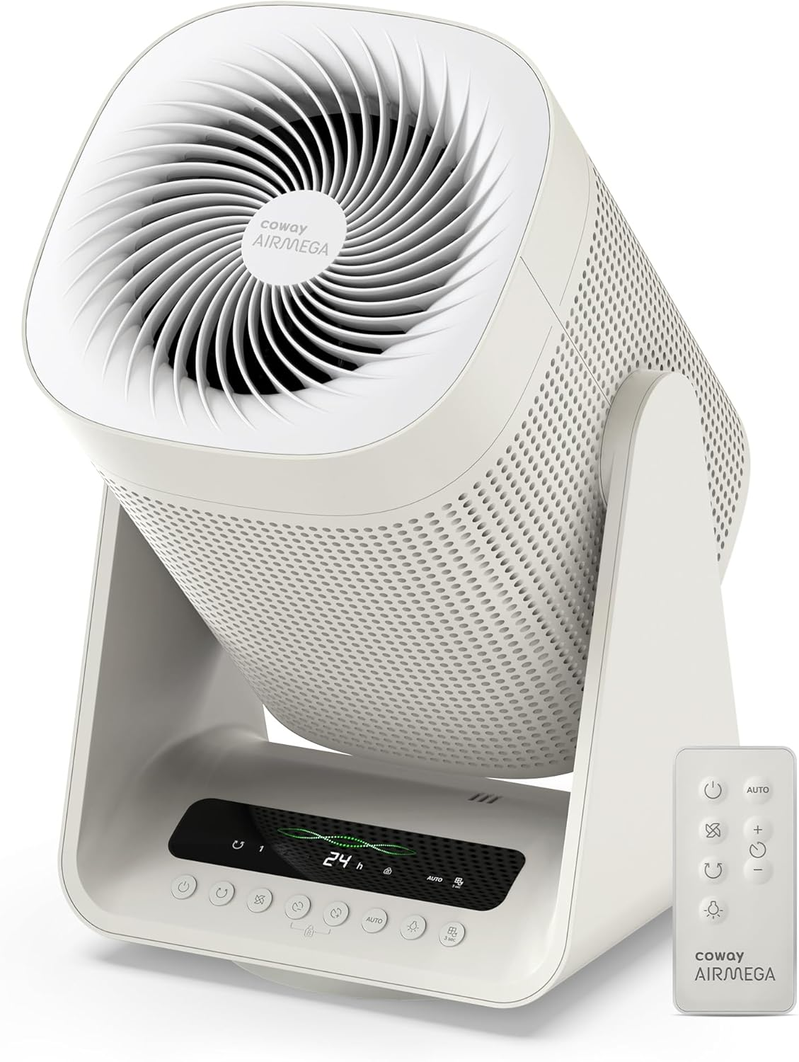 Air Purifier for Home Bedroom, 2-In-1 with Fan, True HEPA Filter for Smoke, Alle-image
