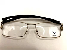 CEO V Eyeglasses Signature Eyewear 321 T5-02 Designer Demo Lens Brown 53-16-132