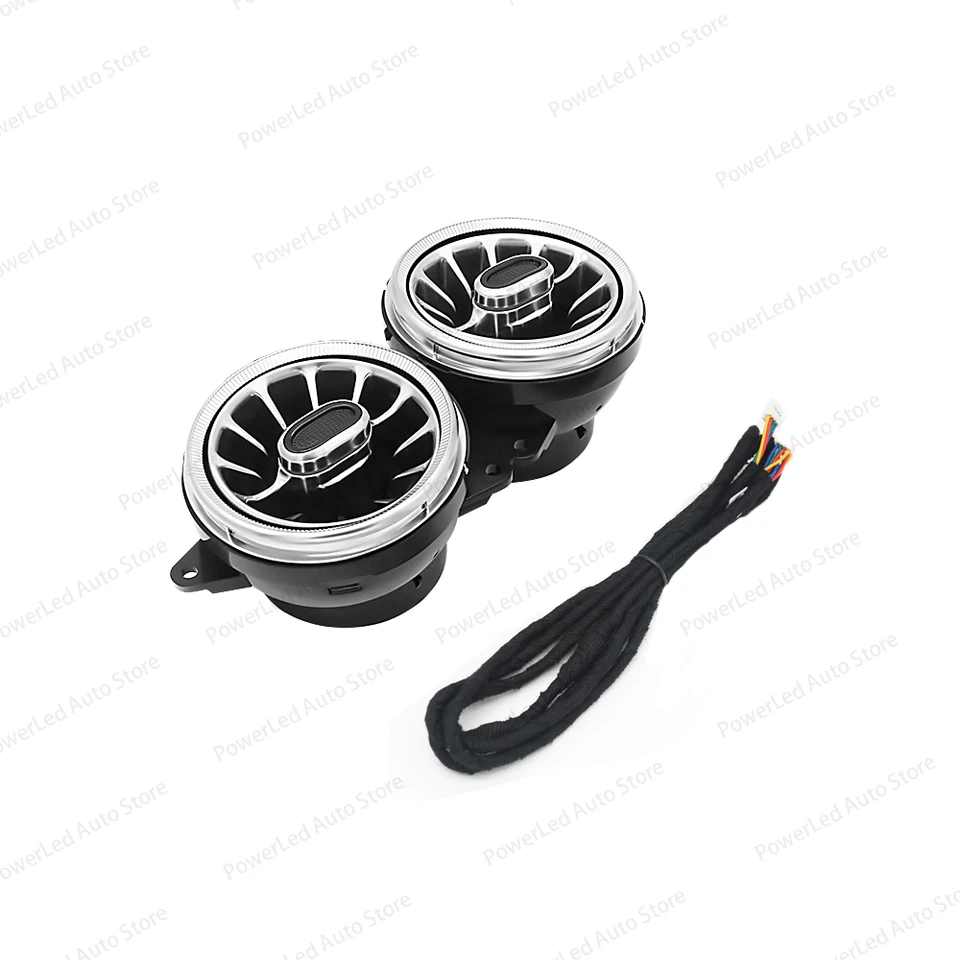 2 Doors Air Vents W217 Ambient Light 7/64 Colors For Mercedes Benz S-COUPE C217 - Image 2 of 4