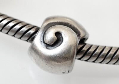 Authentic Ret. Pandora Silver Snail Shell Charm #790114 - SS925 - Brand New