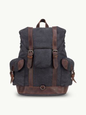 SCIPPIS Canvas Rucksack Vintage Tasche Traveller Outdoor Wanderlust Backpack